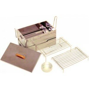 Fumoir de table à chaud inox