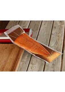 Plaques dorées et argentées de 11x34 cm pour sacs sous vide 15X40