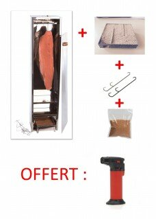 Pack fumoir haut inox