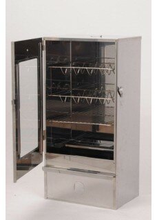 Fumoir à viande et poisson inox avec porte