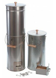 Fumoir rond inox 33 cm