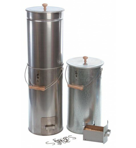 Fumoir rond inox 33 cm Fumoir rond inox 33 cm