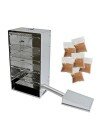 Fumoir à viande et poisson inox polyvalent