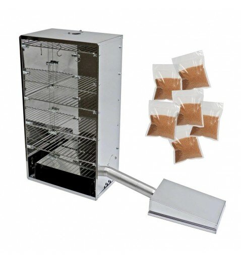 Fumoir à viande et poisson inox polyvalent