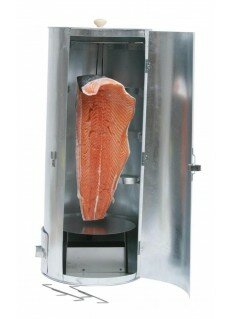 Fumoir rond galavanisé 33 cm