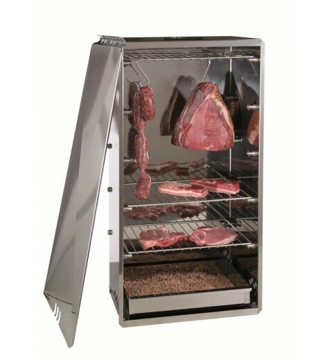Fumoir à viande et poisson inox polyvalent