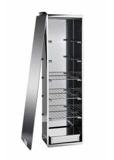 Fumoir inox long vertical ou horizontal