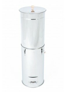 Fumoir rond inox 33 cm