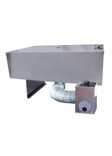Fumoir inox 2 étages grand modèle