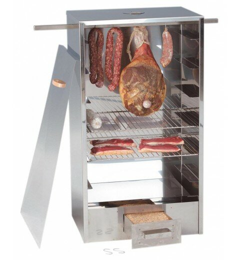 Fumoir à viande et poisson inox grand modèle